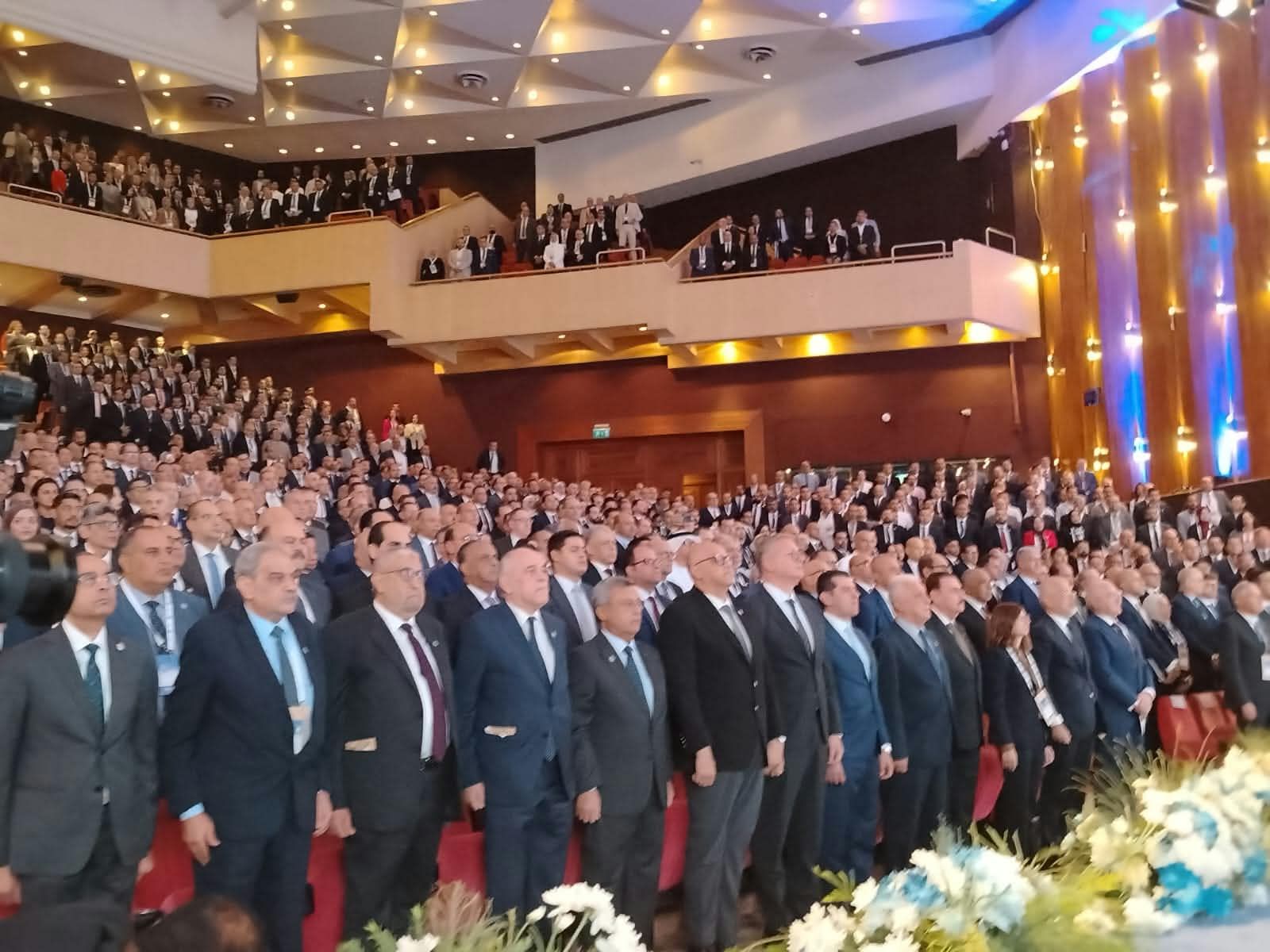 وزير البترول المصري والقبرصي في افتتاح مؤتمر البترول