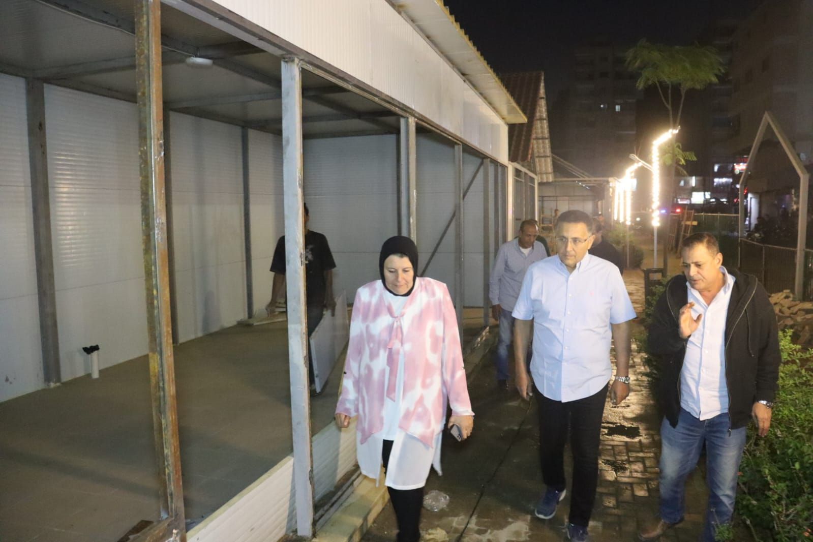 متابعة أعمال التطوير بالمشروع متابعة أعمال التطوير بالمشروع