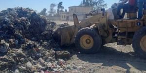 رفع 250 طن مخلفات خلال حملة نظافة مكبرة بالبحيرة :اليوم السابع