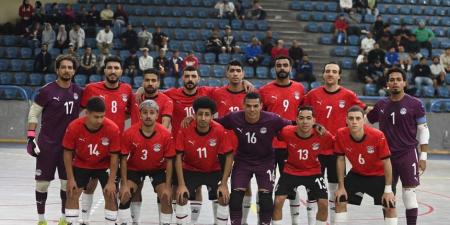 منتخب مصر يكتسح الجزائر بثمانية أهداف ويحصد برونزية إفريقيا للصالات