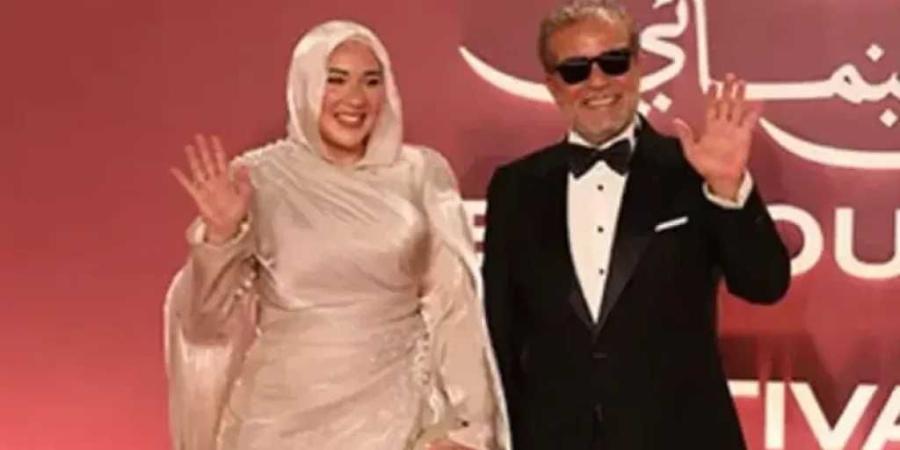 أسما شريف منير من الجونة: الحجاب مش عائق أمام أحلام المرأة.. وزوجي دعمني