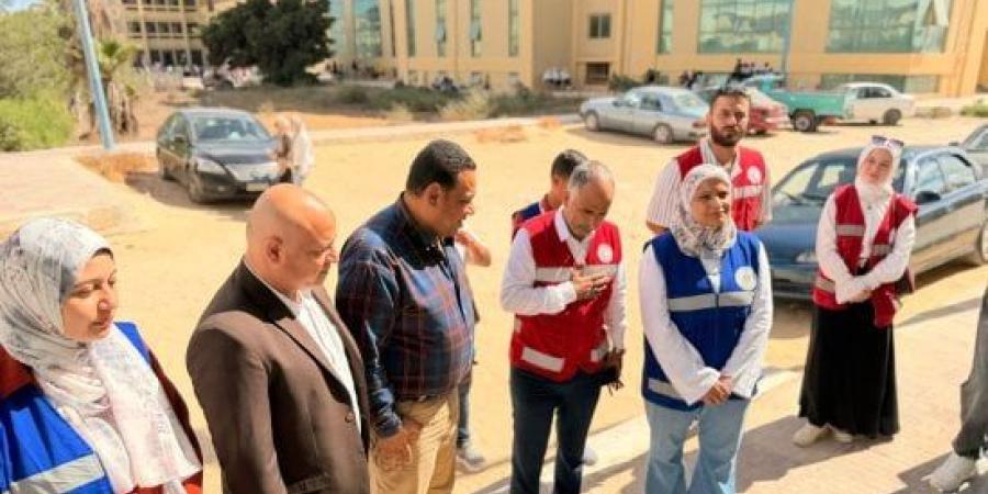 الهلال الأحمر ينظم فعاليات Red Week فى جامعة العريش :اليوم السابع
