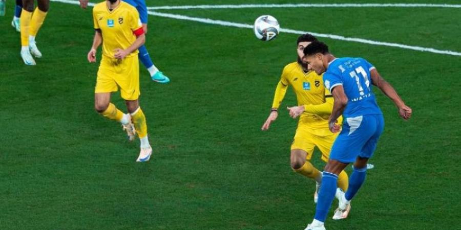 الهلال يفوز على الحزم بهدف مارتينيلي في الدقيقة 89