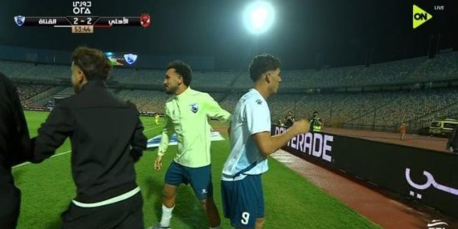 حازم أبو سنة يسجل هدف التعادل للقناة أمام الأهلي (2-2) :اليوم السابع