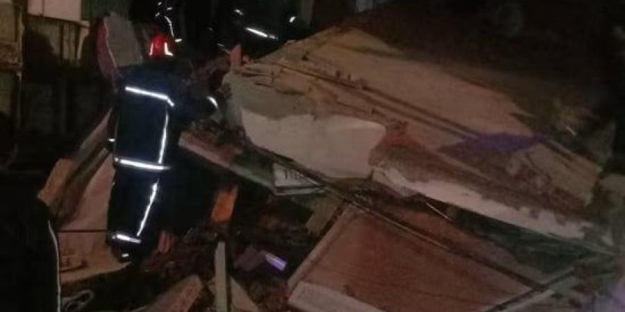انهيار عقار بمنطقة أبو سليمان شرق الإسكندرية :اليوم السابع