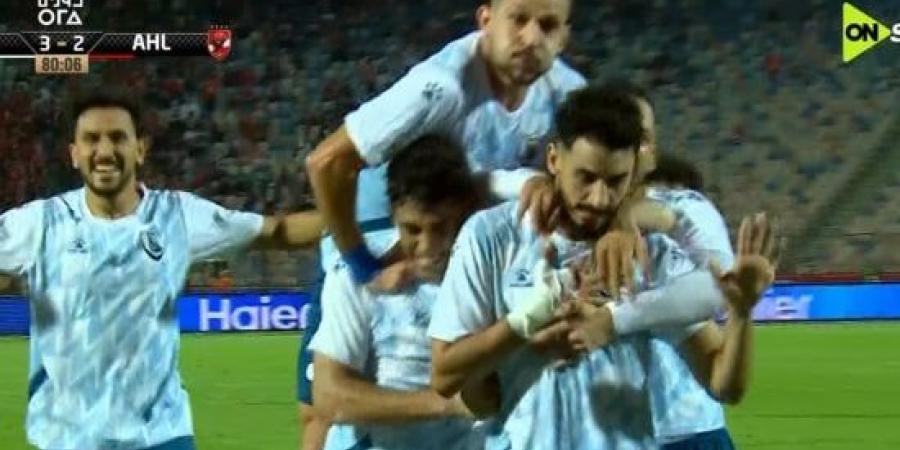 هدف عكسي يمنح القناة التقدم على الأهلي في الدقيقة 80 :اليوم السابع