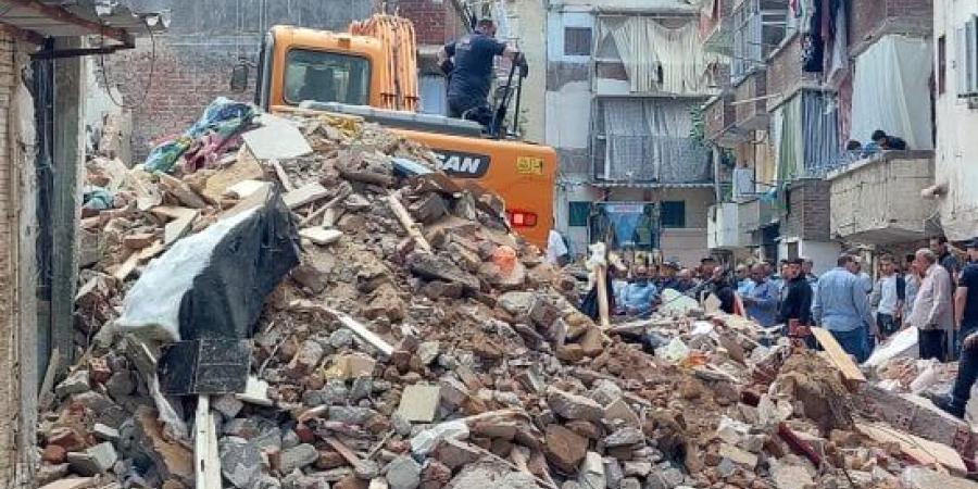 استقرار حالة مصابي عقار أبو سليمان المنهار فى الإسكندرية :اليوم السابع