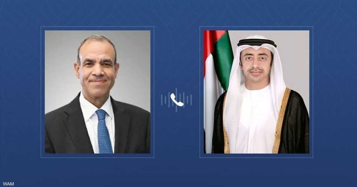 عبدالله بن زايد ووزير خارجية مصر يبحثان التطورات الإقليمية