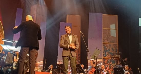 خالد سليم يرحب بأسرته فى حفل الموسيقى العربية ويعد جمهوره بحفلات دورية فى الأوبرا