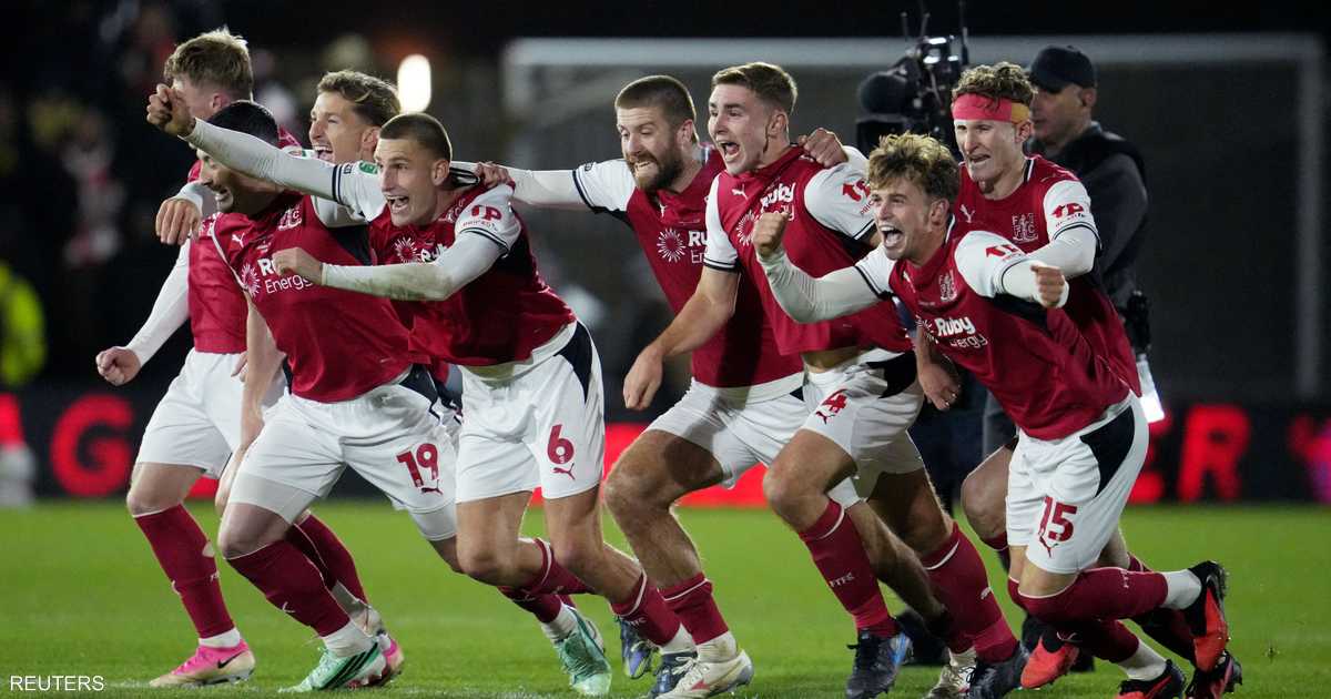 ارسنال يودع كأس الرابطة بركلات الترجيح أمام فليتوود تاون